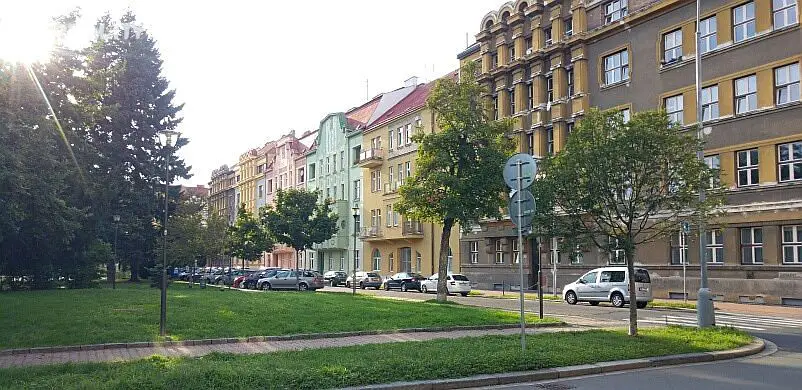 Pronájem bytu 4+1 106 m², náměstí Čs. legií, Pardubice - Zelené Předměstí
