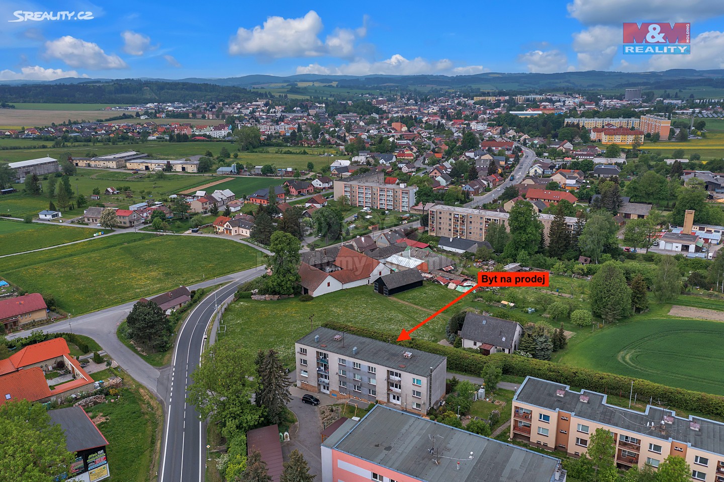 Prodej bytu 2+1 57 m², Hegerova, Polička - Horní Předměstí