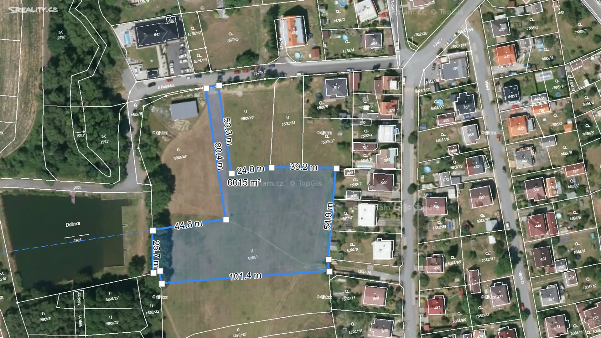 Prodej  stavebního pozemku 6 015 m², Spálené Poříčí, okres Plzeň-jih