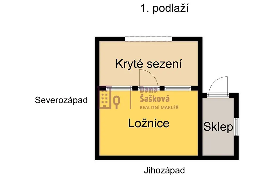 Prodej  chaty 56 m², pozemek 451 m², Černovice - Benešov, okres Pelhřimov