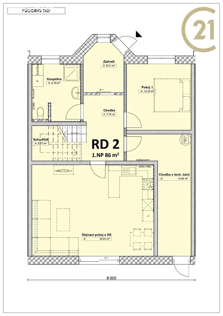 Prodej  rodinného domu 170 m², pozemek 267 m², Sídliště T. G. Masaryka, Kardašova Řečice