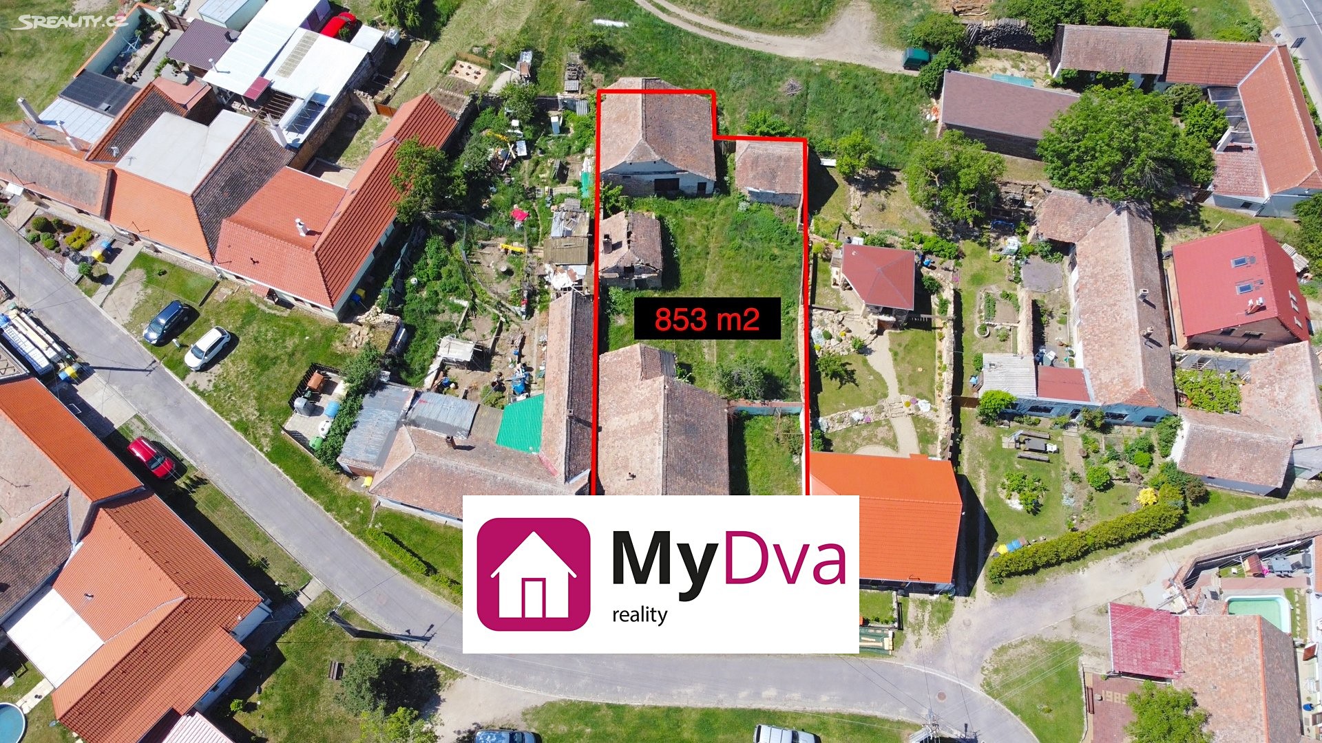 Prodej  stavebního pozemku 853 m², Havraníky, okres Znojmo
