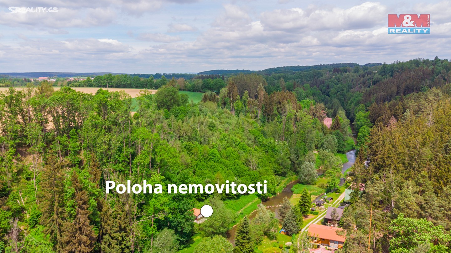 Prodej  chaty 35 m², pozemek 35 m², Římov - Dolní Stropnice, okres České Budějovice