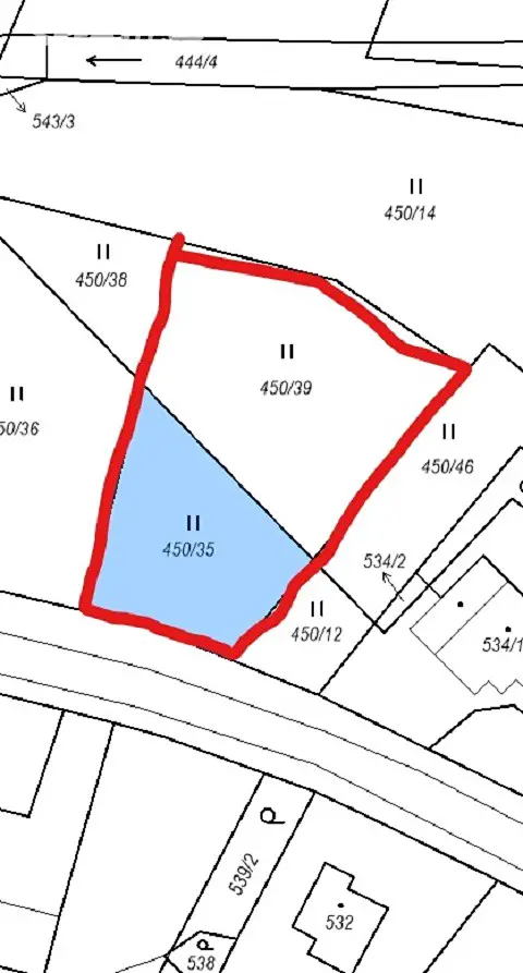 Prodej  stavebního pozemku 1 136 m², Zaječov, okres Beroun