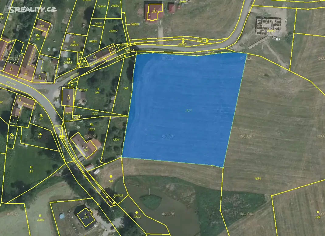 Prodej  stavebního pozemku 4 624 m², Horní Dvořiště, okres Český Krumlov