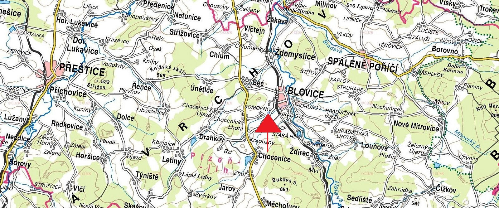 Blovice - Komorno, okres Plzeň-Jih