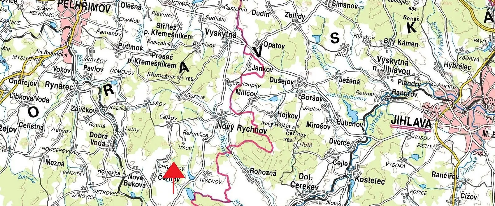Horní Cerekev - Těšenov, okres Pelhřimov