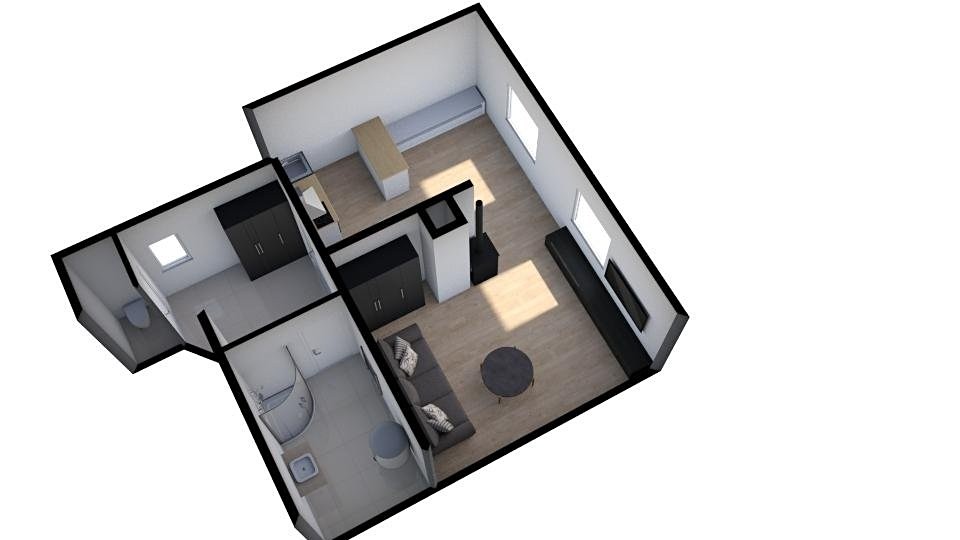 Prodej bytu 1+kk 48 m² (Podkrovní), Nádražní, Krnov - Pod Bezručovým vrchem