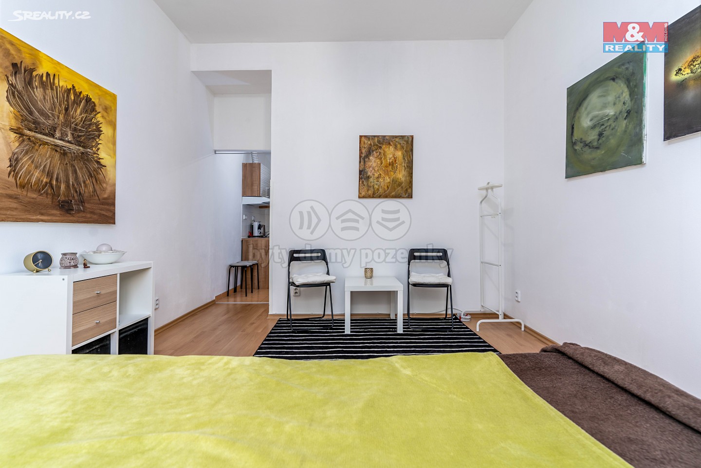 Prodej bytu 1+kk 20 m², V Horní Stromce, Praha 3 - Vinohrady
