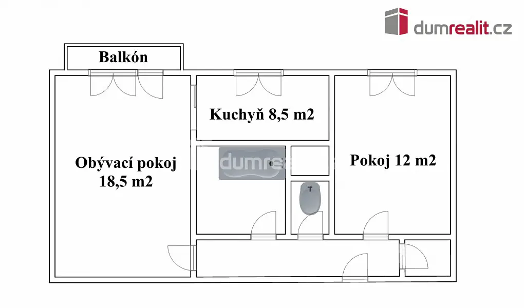 Prodej bytu 2+1 58 m², Libušina, Mariánské Lázně