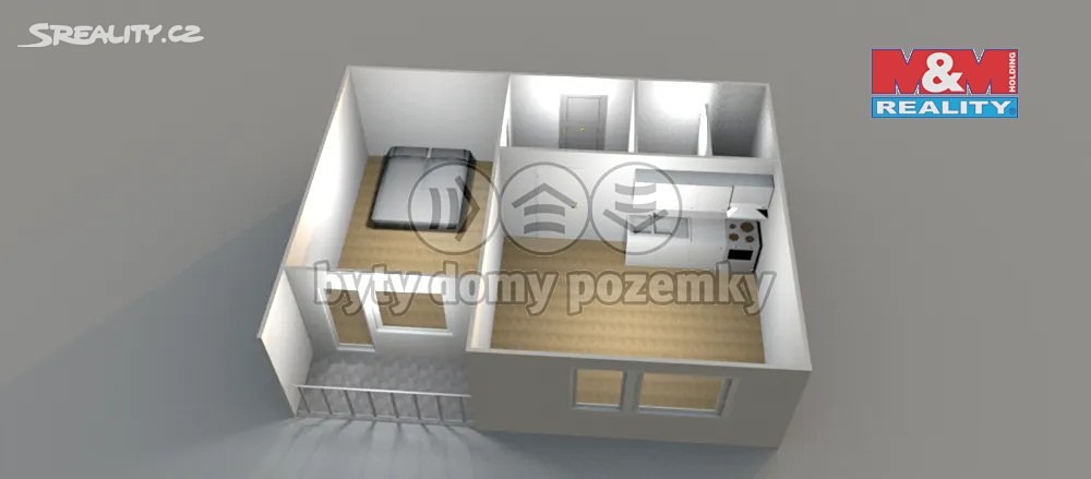 Prodej bytu 2+kk 40 m², Hradecká, Česká Lípa