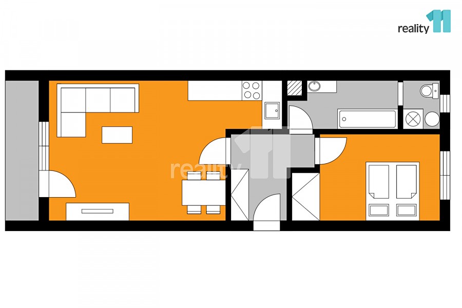 Prodej bytu 2+kk 51 m², Sportovců, Hýskov