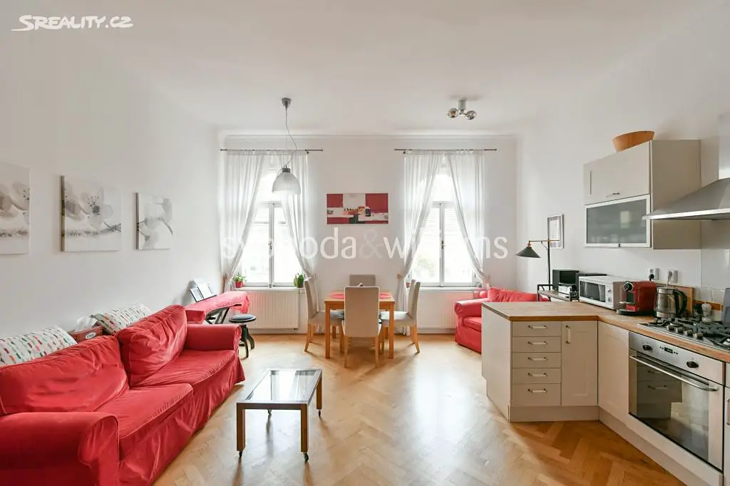 Prodej bytu 3+kk 83 m², Na Kozačce, Praha 2 - Vinohrady