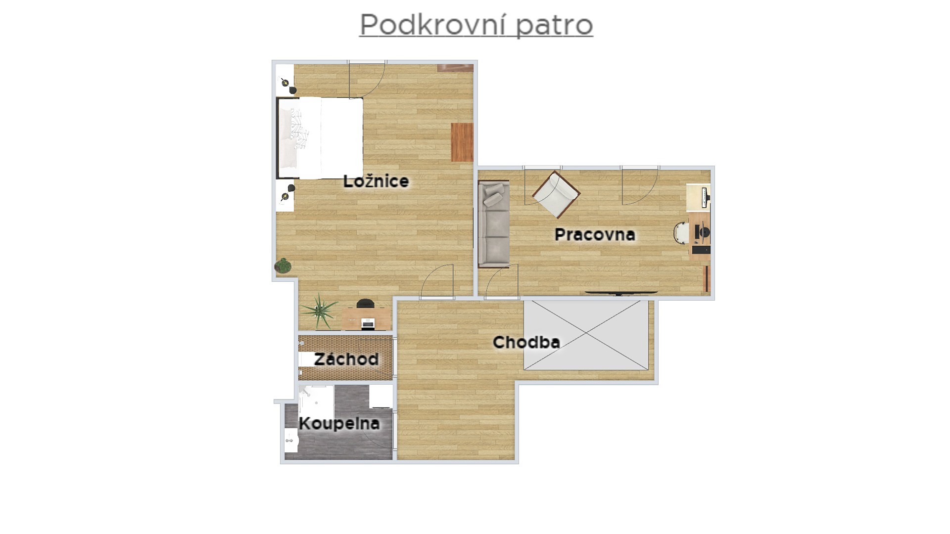 Prodej bytu 4+kk 86 m² (Mezonet), Na hroudě, Praha 10 - Strašnice