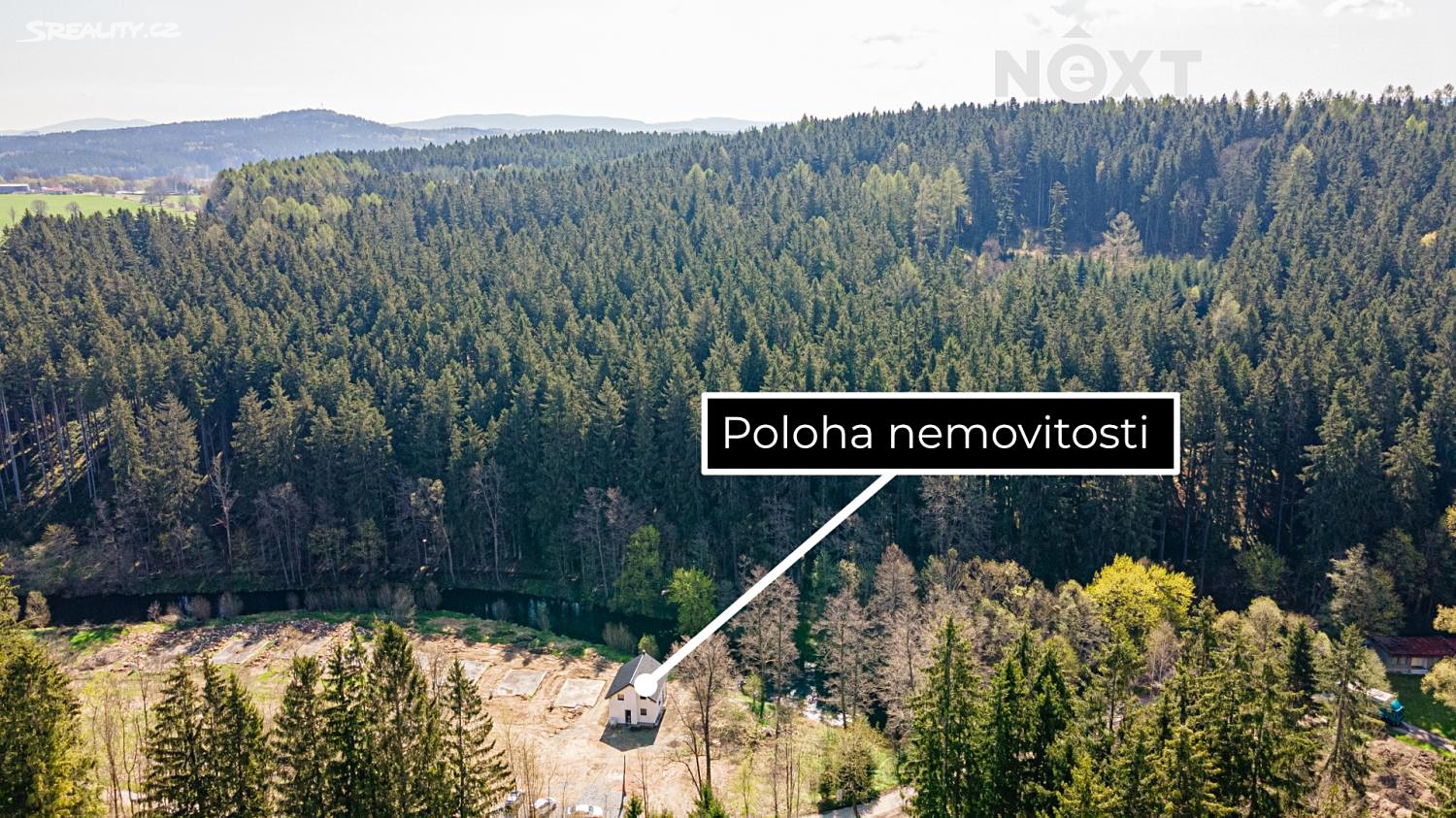 Prodej  chalupy 85 m², pozemek 460 m², Kaplice - Mostky, okres Český Krumlov