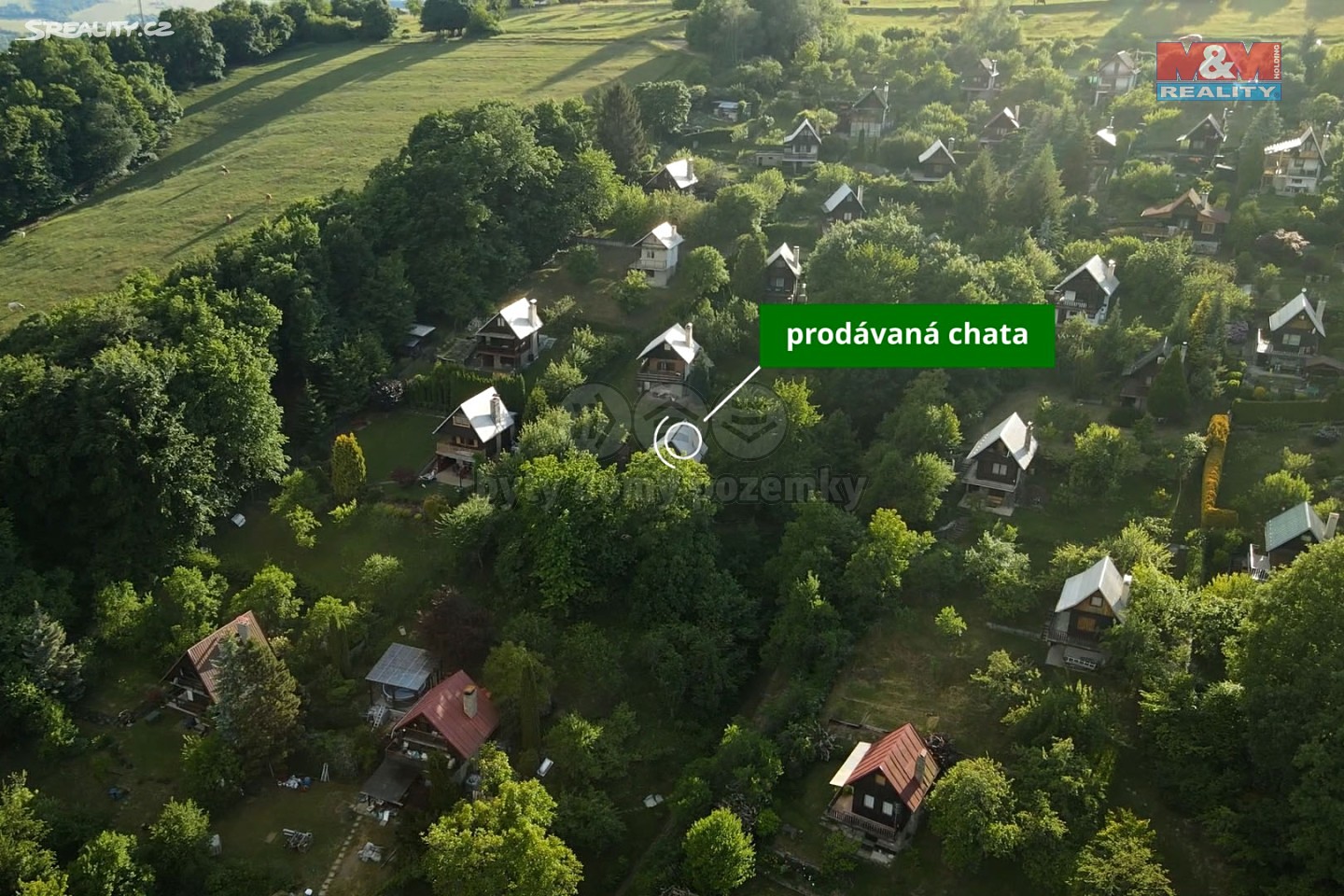 Prodej  chaty 48 m², pozemek 613 m², Březůvky, okres Zlín