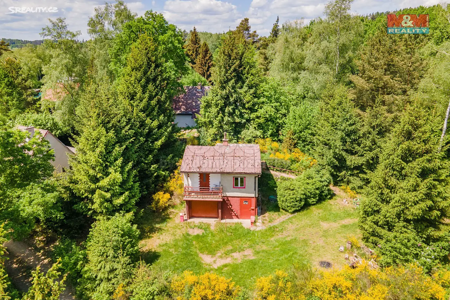 Prodej  chaty 56 m², pozemek 172 m², Hnačov, okres Klatovy