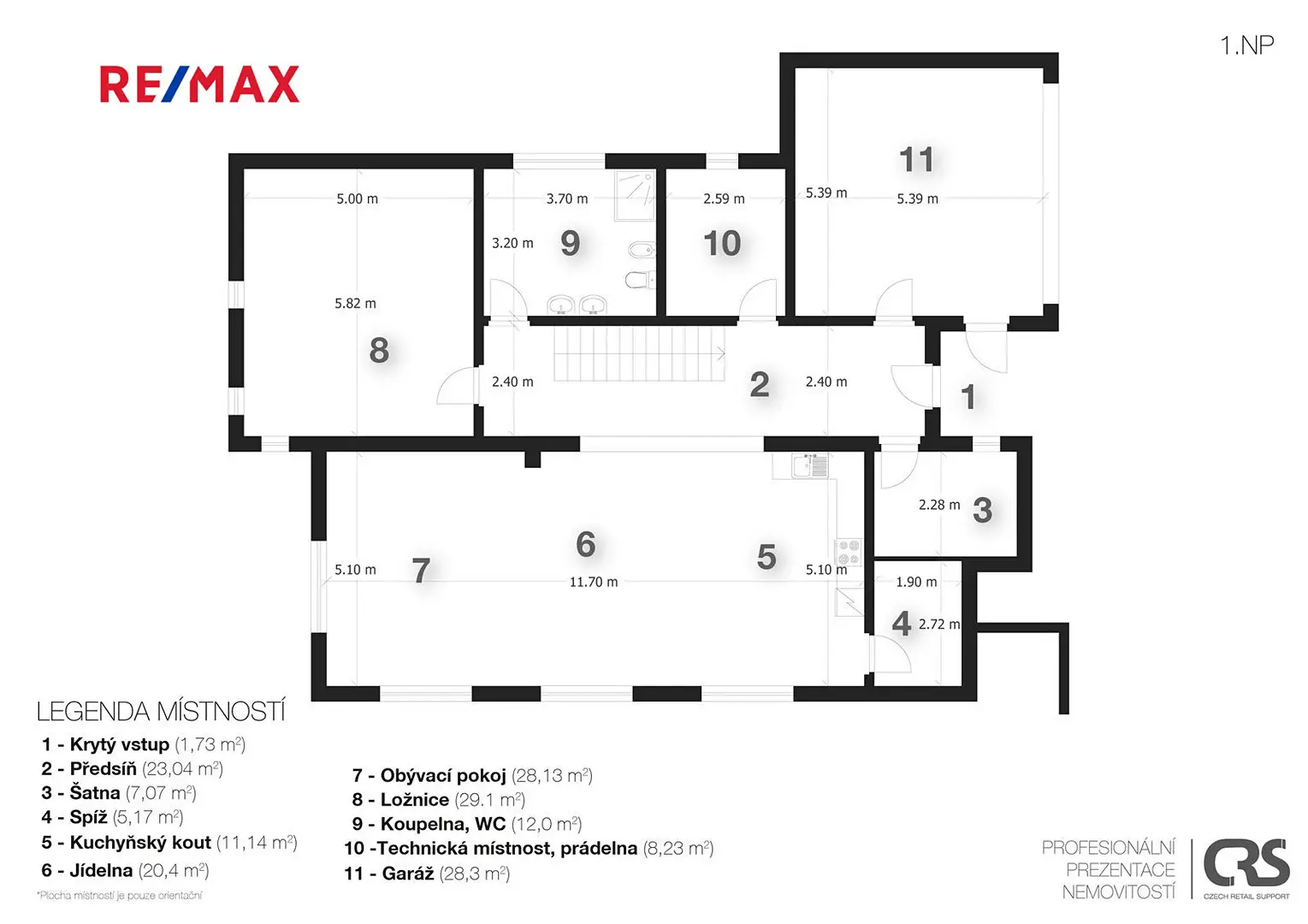 Prodej  rodinného domu 272 m², pozemek 1 114 m², Bořanovice - Pakoměřice, okres Praha-východ
