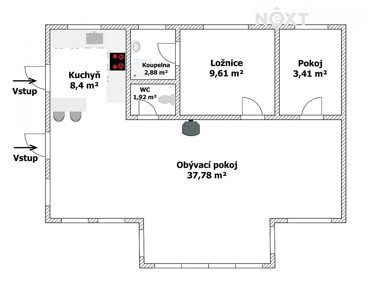 Prodej  rodinného domu 71 m², pozemek 3 525 m², Klimkovice, okres Ostrava-město