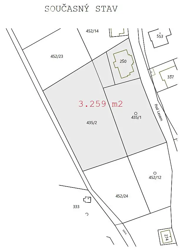 Prodej  rodinného domu 195 m², pozemek 3 259 m², Pod Lesem, Nižbor
