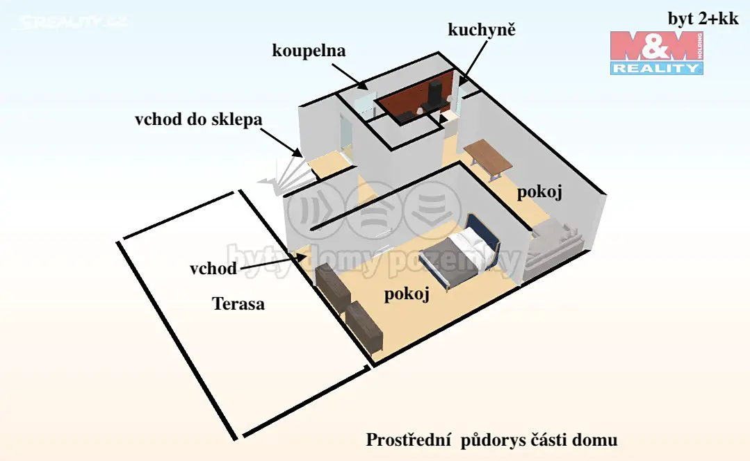 Prodej  rodinného domu 150 m², pozemek 89 m², Krocínova, Rychnov nad Kněžnou