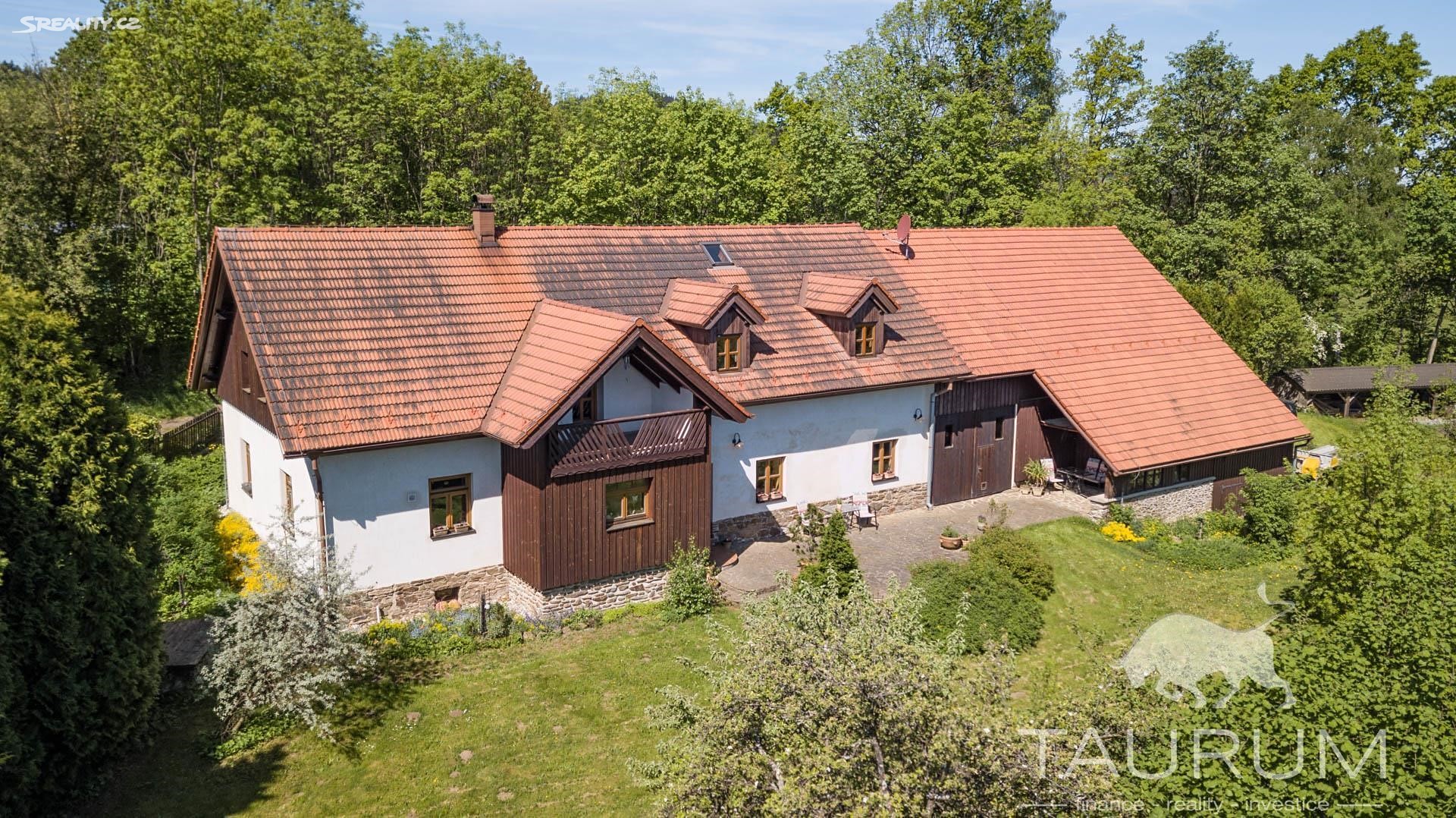 Prodej  rodinného domu 513 m², pozemek 5 496 m², Velhartice - Braníčkov, okres Klatovy