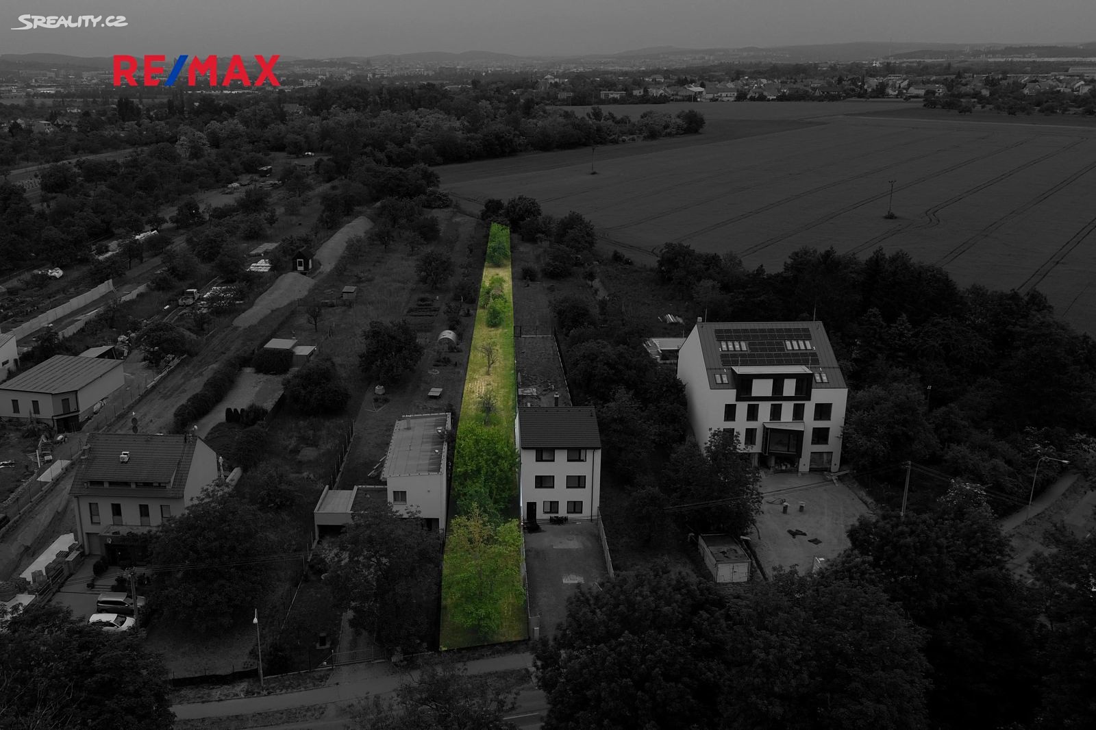 Prodej  stavebního pozemku 1 166 m², Brno, okres Brno-město