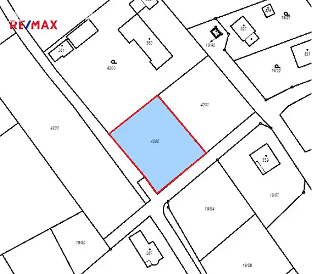 Prodej  stavebního pozemku 1 203 m², Helvíkovice, okres Ústí nad Orlicí