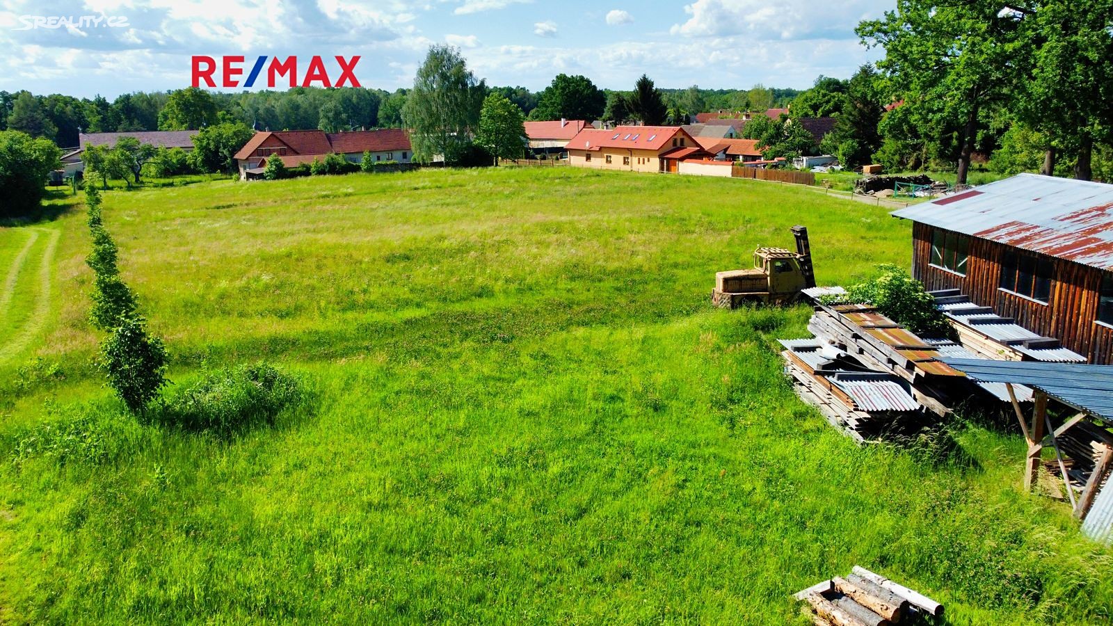 Prodej  stavebního pozemku 1 556 m², Klec, okres Jindřichův Hradec