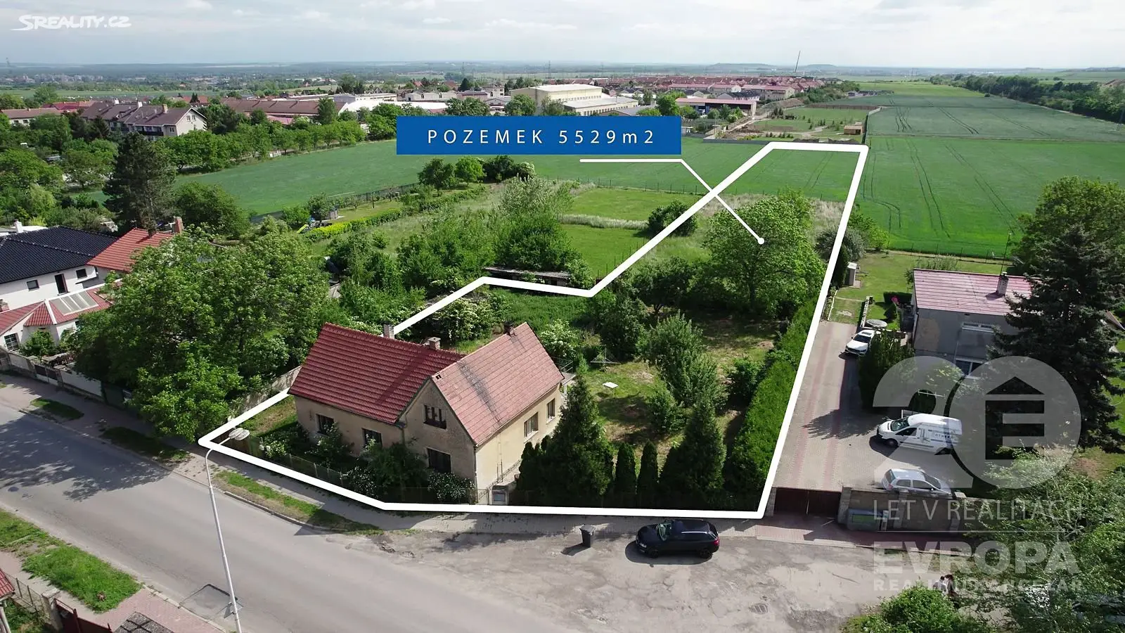 Prodej  stavebního pozemku 5 506 m², Horoušanská, Nehvizdy