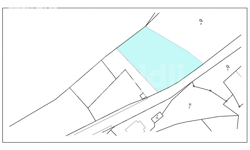 Prodej  stavebního pozemku 1 440 m², Želiv, okres Pelhřimov