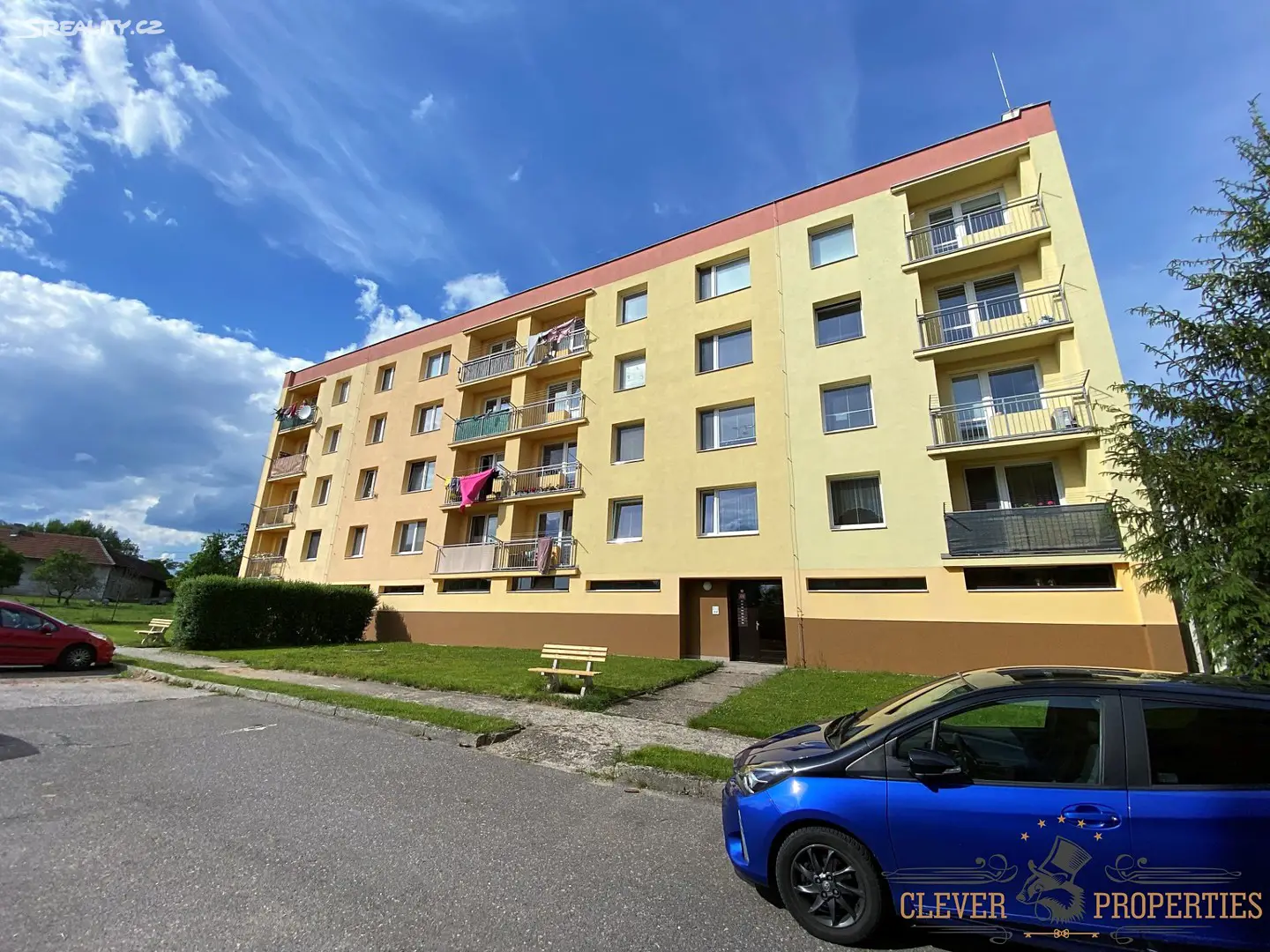 Pronájem bytu 1+1 32 m², Cerekvice nad Bystřicí, okres Jičín