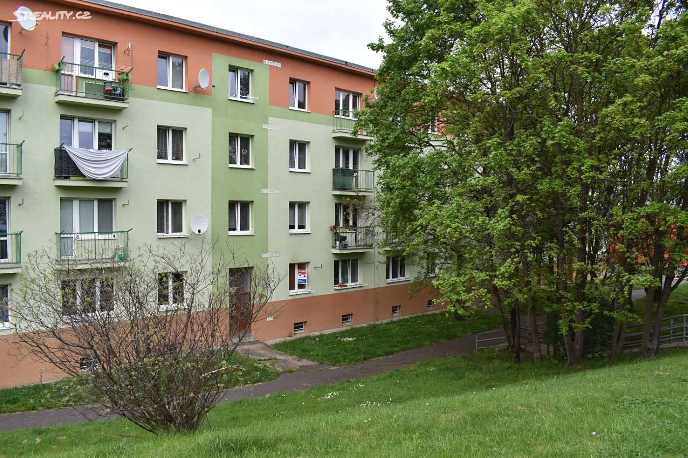 Pronájem bytu 1+kk 21 m², Slovenského národního povstání, Most