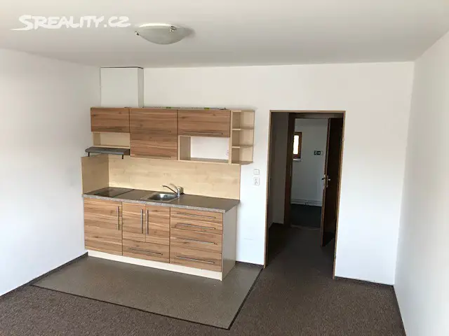 Pronájem bytu 1+kk 25 m² (Podkrovní), Náves Svobody, Olomouc - Holice