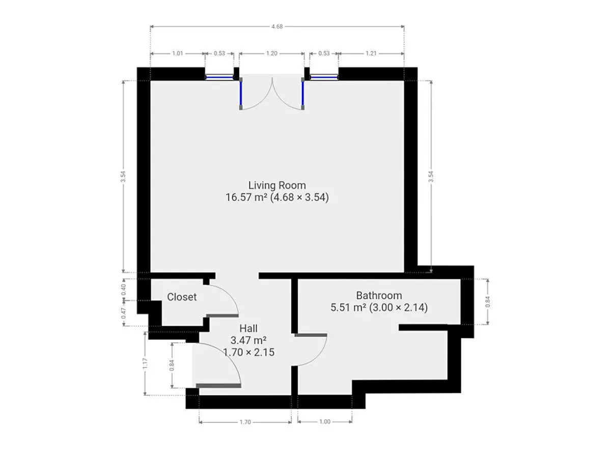 Pronájem bytu 1+kk 24 m², Na Hubálce, Praha 6 - Střešovice
