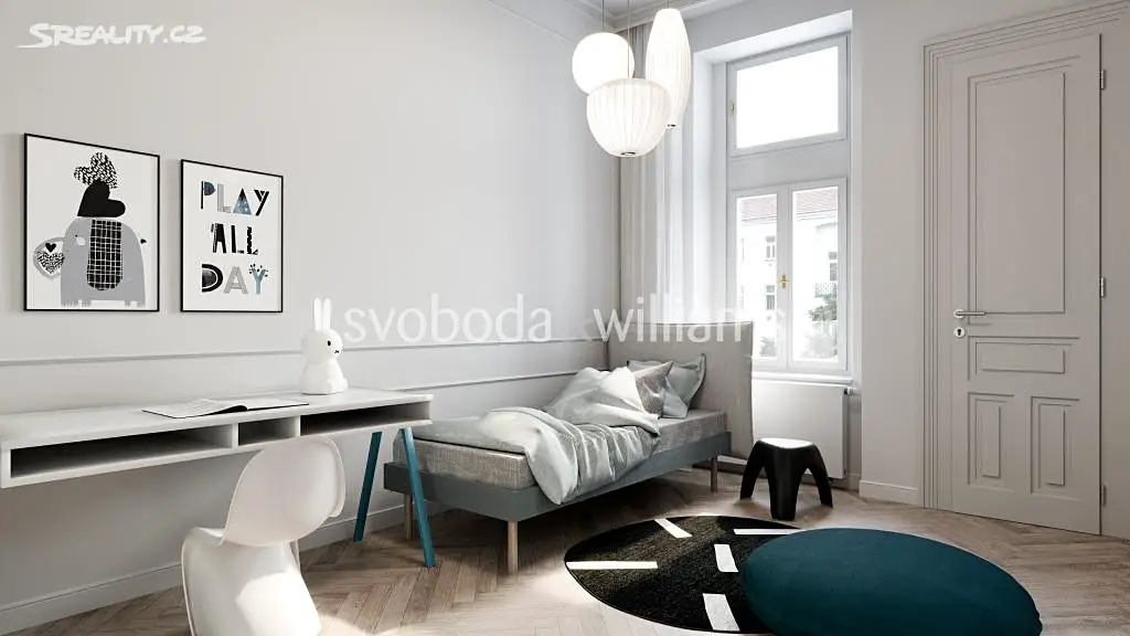 Pronájem bytu 4+kk 122 m², Mánesova, Praha 2 - Vinohrady