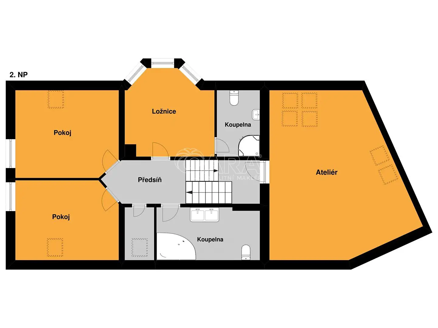 Pronájem  rodinného domu 222 m², pozemek 642 m², K Cihelně, Statenice - Černý Vůl