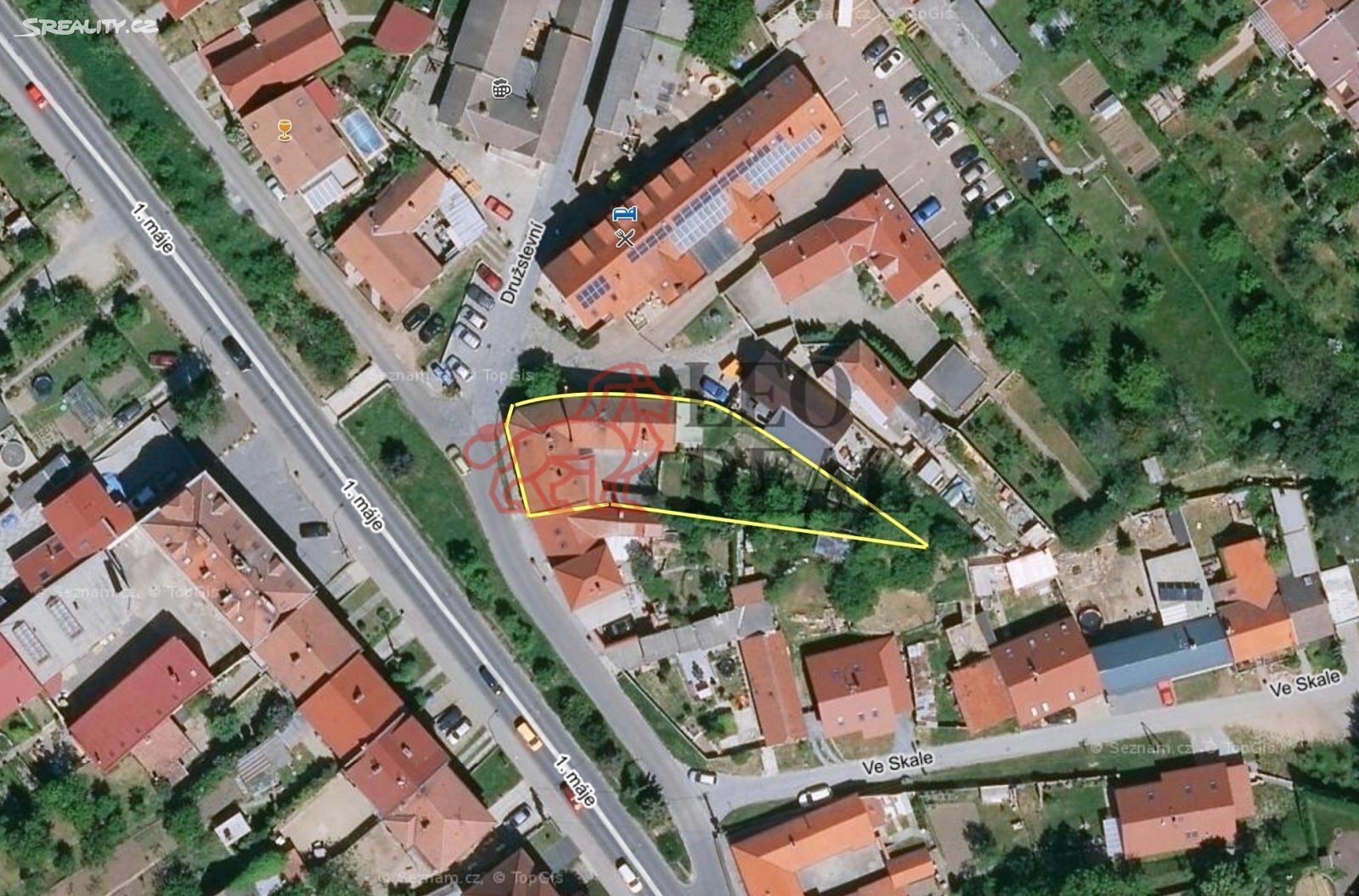 Pronájem  rodinného domu 310 m², pozemek 658 m², 1. máje, Uherské Hradiště - Mařatice