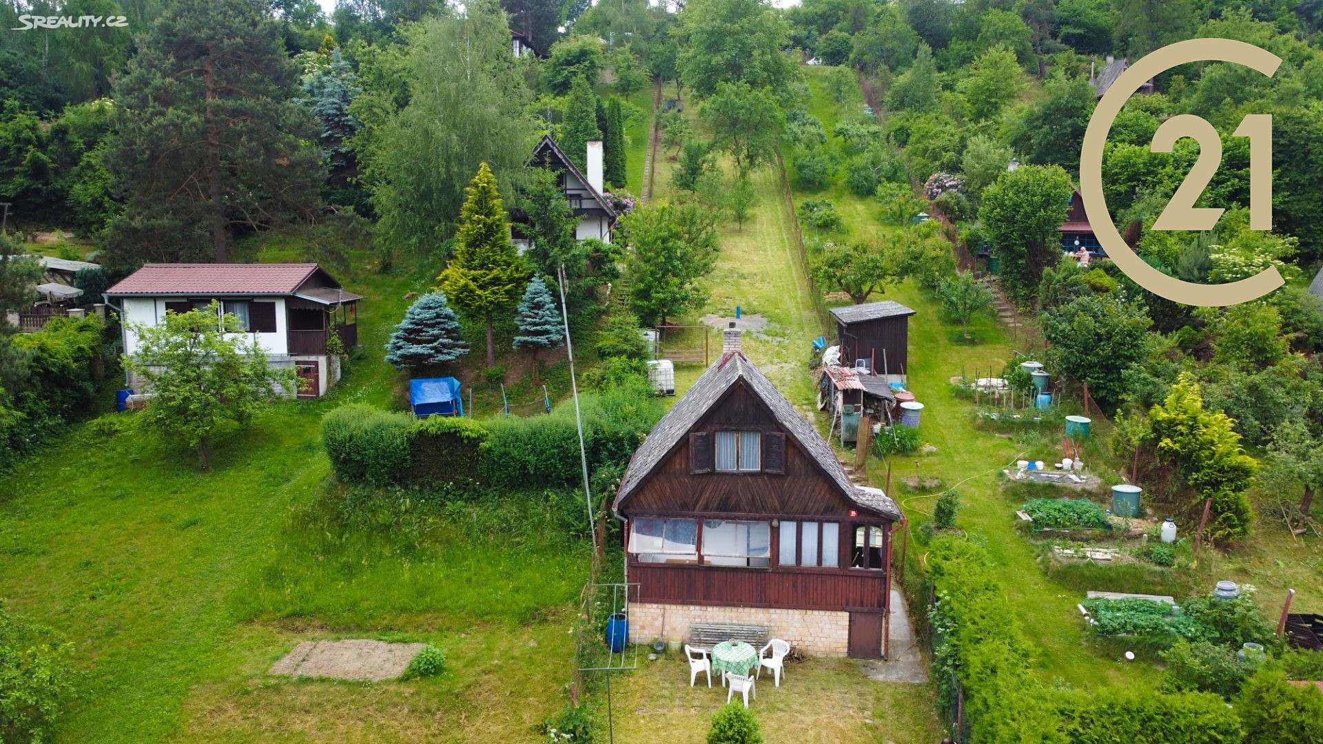 Prodej  chaty 36 m², pozemek 820 m², Račice, okres Rakovník