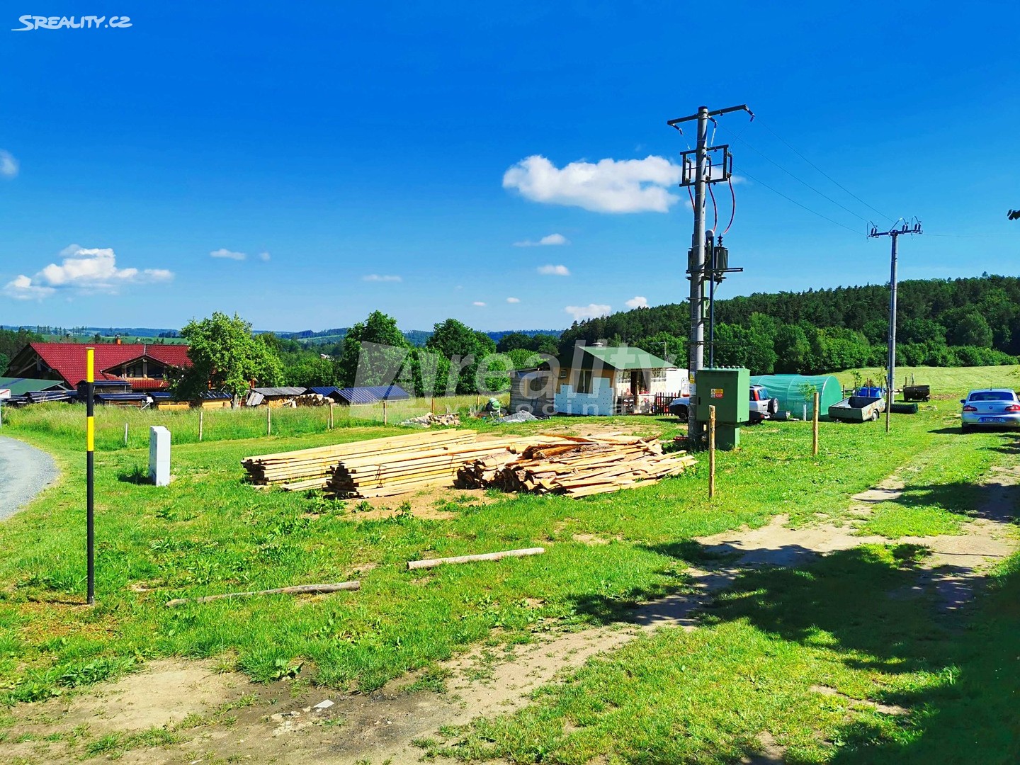 Prodej  stavebního pozemku 800 m², Bojiště - Mstislavice, okres Havlíčkův Brod