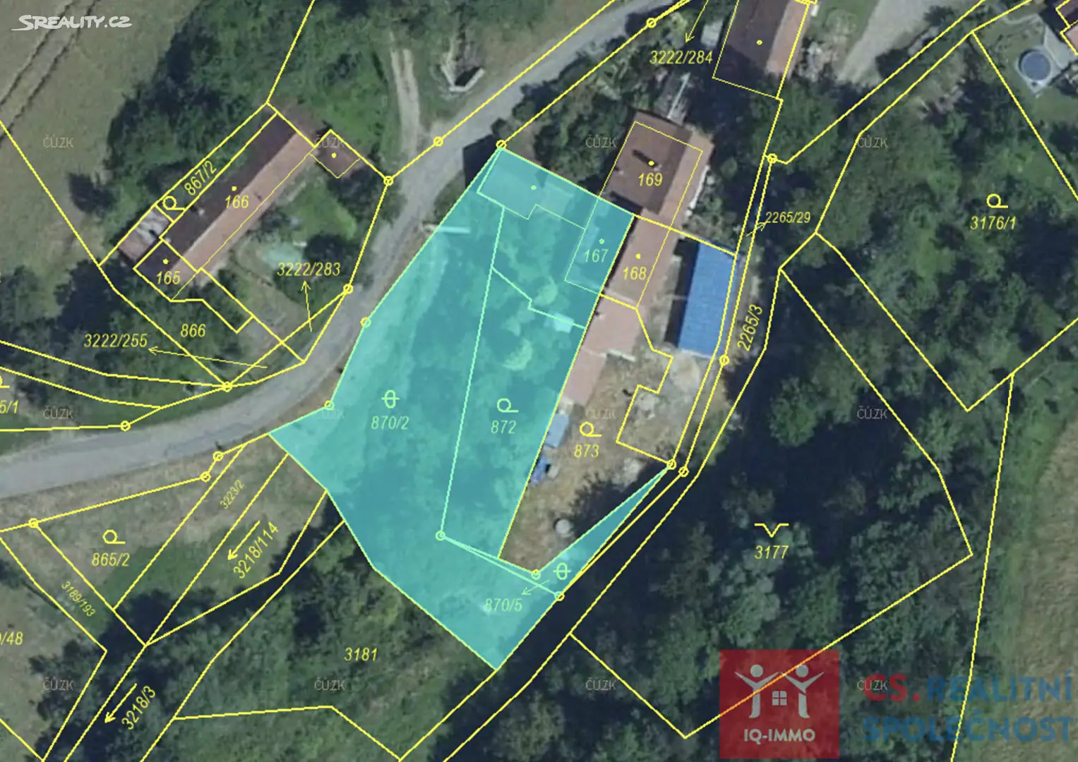 Prodej  stavebního pozemku 605 m², Hvězdlice - Nové Hvězdlice, okres Vyškov