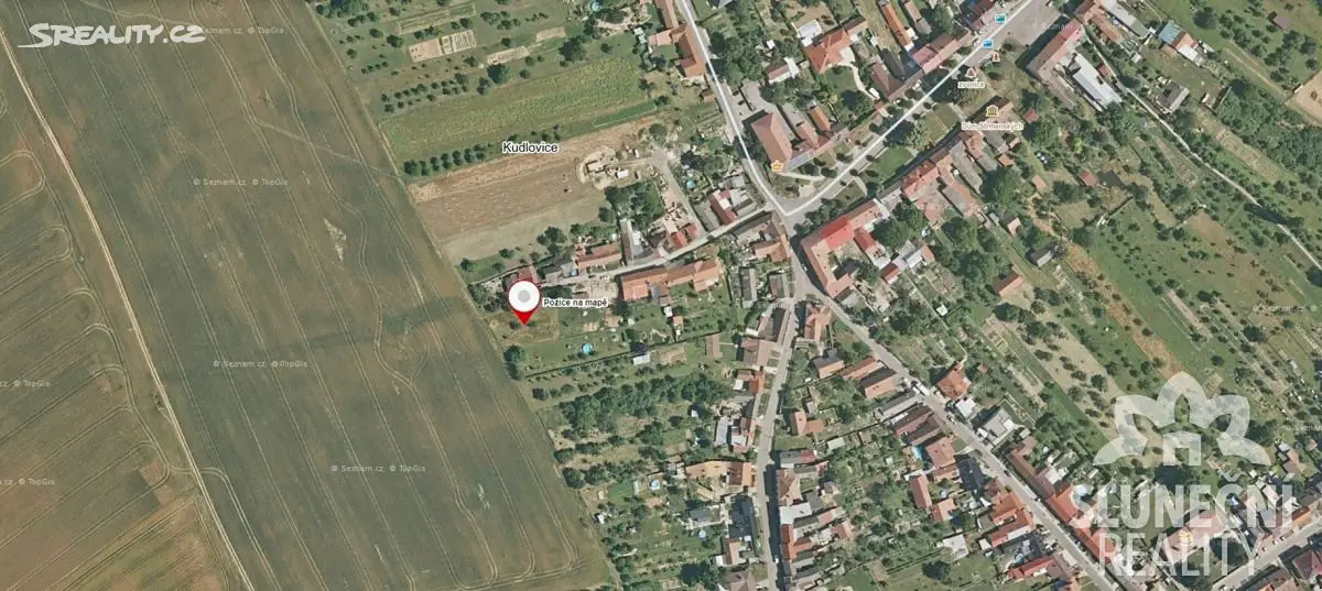 Prodej  stavebního pozemku 867 m², Kudlovice, okres Uherské Hradiště