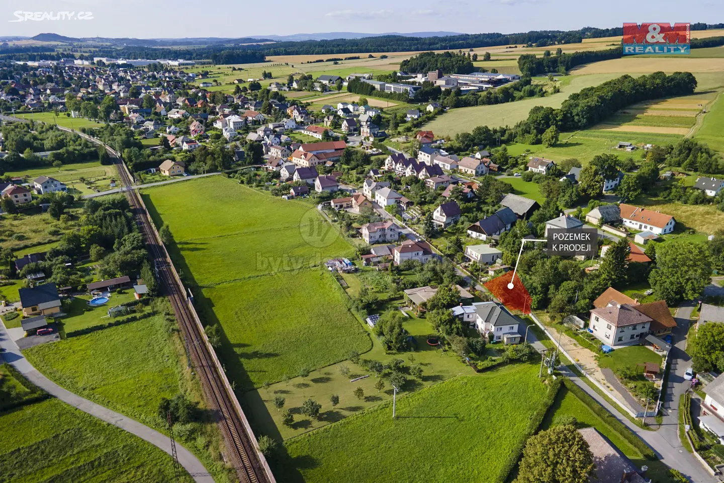 Prodej  stavebního pozemku 302 m², Letohrad - Orlice, okres Ústí nad Orlicí