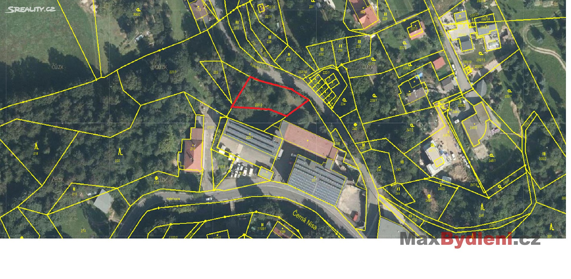 Prodej  stavebního pozemku 701 m², Polední, Liberec - Liberec (nečleněné město)