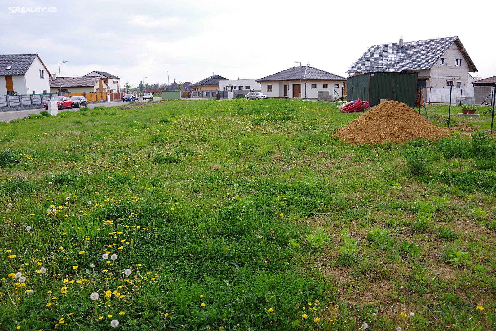 Prodej  stavebního pozemku 607 m², Hradecká, Mnichovo Hradiště - Hněvousice