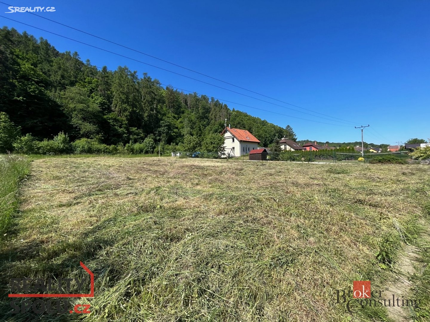 Prodej  stavebního pozemku 1 389 m², Nižbor - Stradonice, okres Beroun