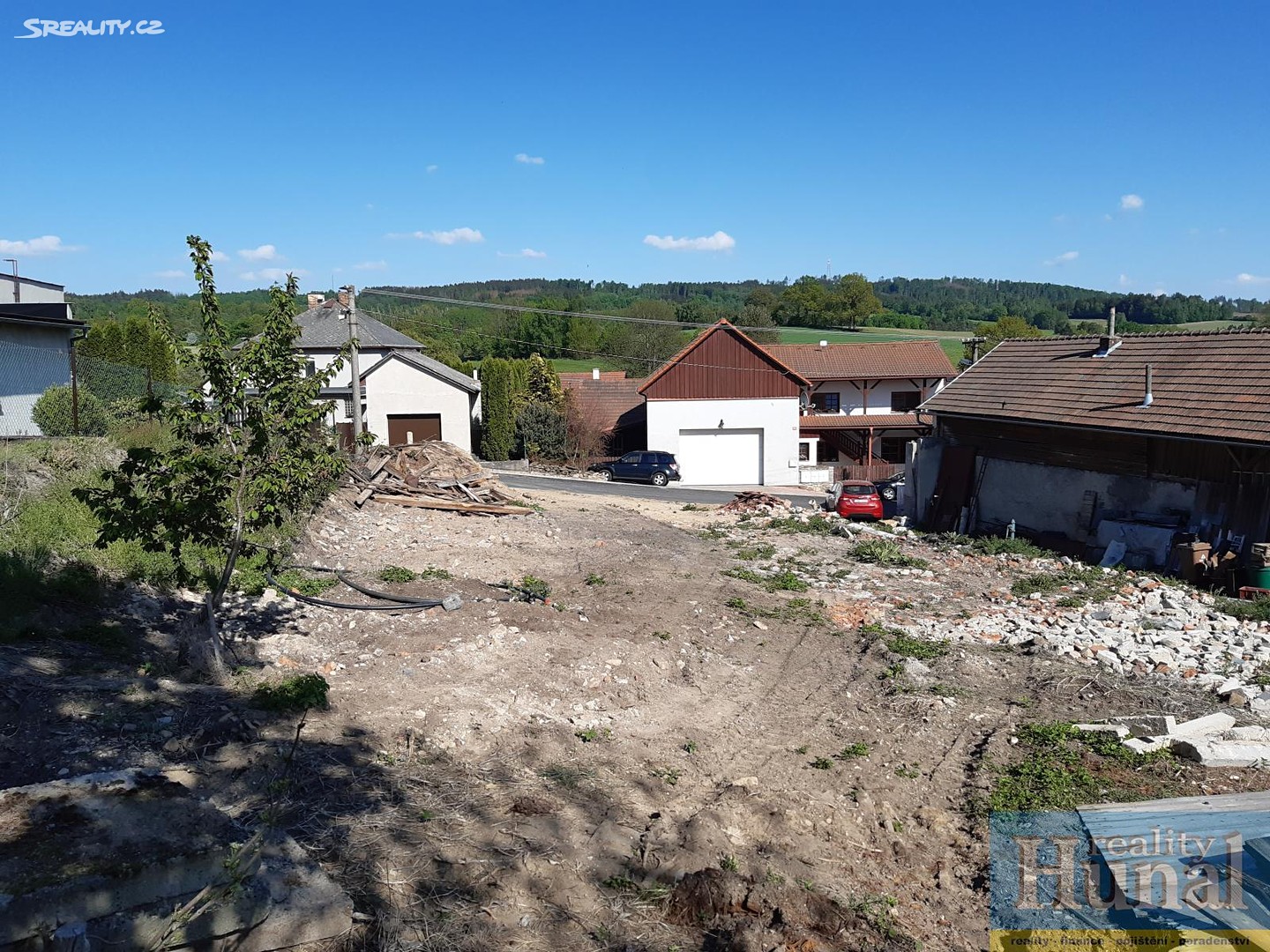 Prodej  stavebního pozemku 1 228 m², Nový Rychnov, okres Pelhřimov