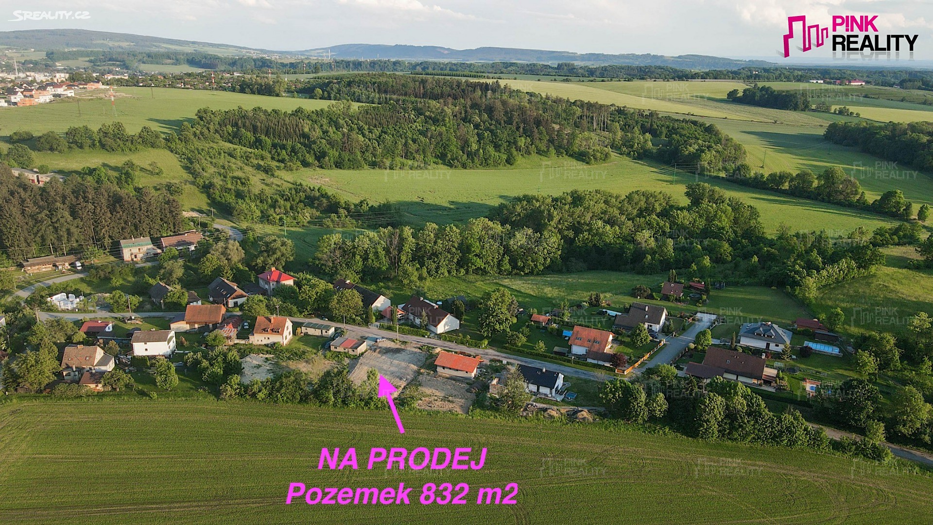 Prodej  stavebního pozemku 832 m², Rychnov nad Kněžnou - Lipovka, okres Rychnov nad Kněžnou