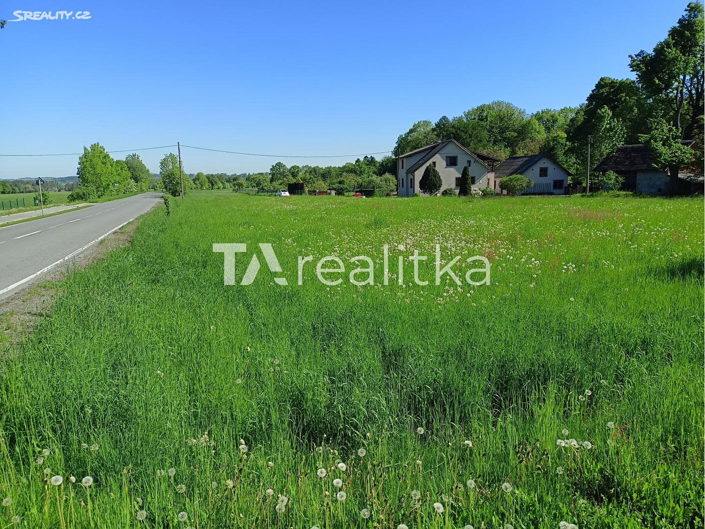 Prodej  stavebního pozemku 3 077 m², Smilovice, okres Frýdek-Místek