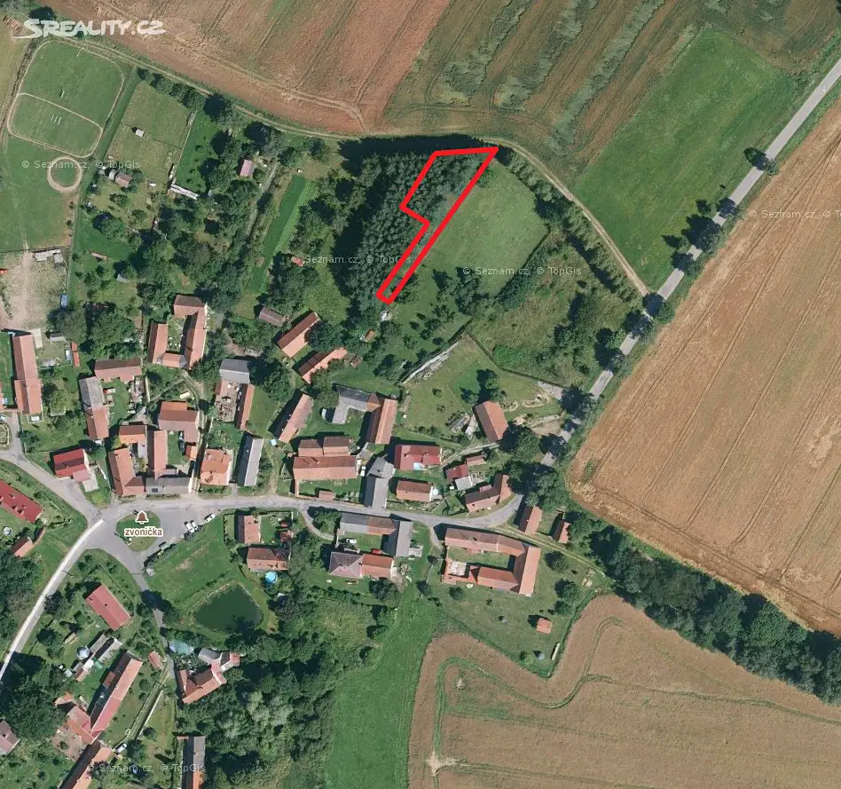 Prodej  stavebního pozemku 174 m², Smilovy Hory - Stojslavice, okres Tábor